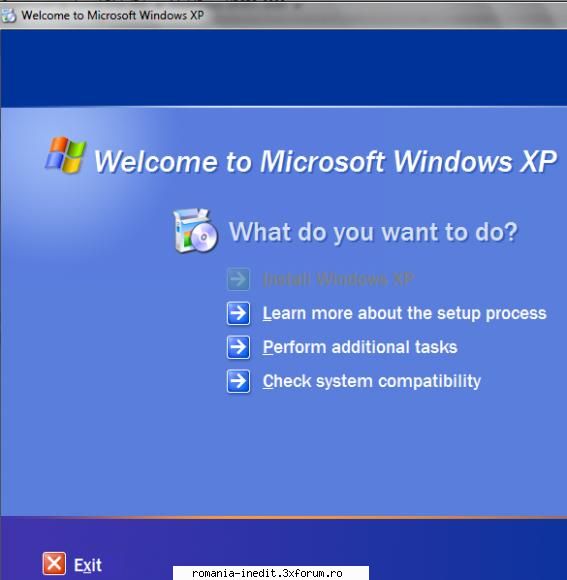 problemă instalare win - am luat windows-ul de aici : si-mi arată - Tech Support