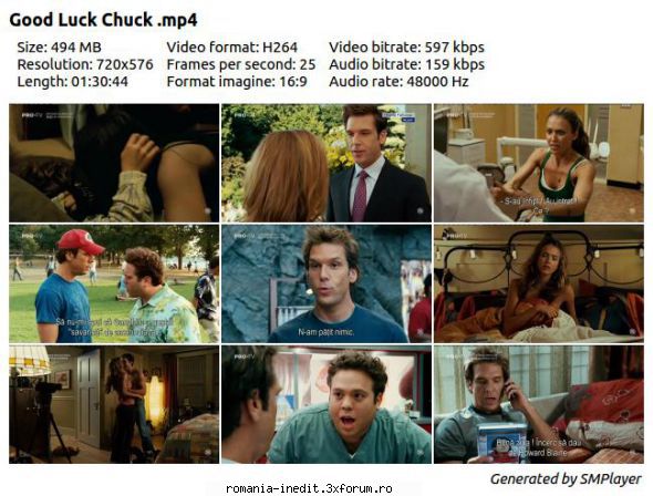 [.ro]Good Luck Chuck 300MB DVDRip x iPT - Good Luck Chuck (2007) TVRip / MP4 Subtitare / - Filme - Movies