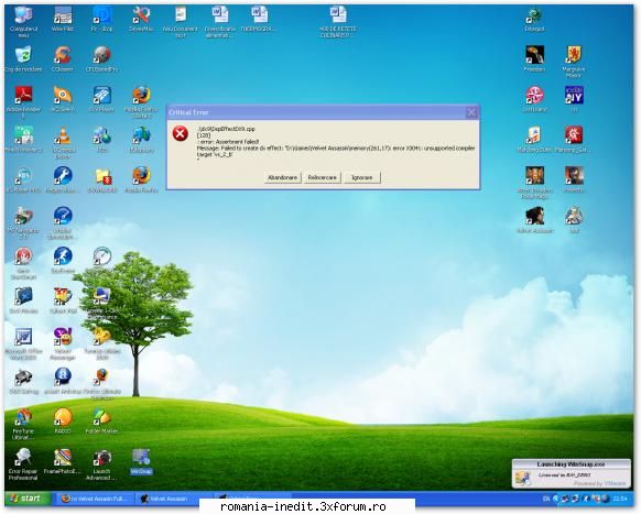 [.ro]Velvet Assasin Full Rip - Synapse - Critical error: ....ce sa fac? - Full Games