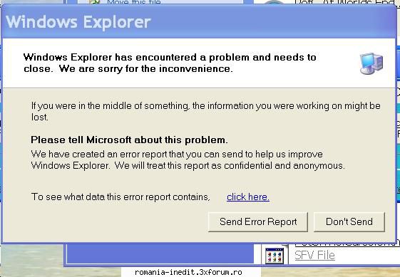 [solved] Apare un mesaj enervant la vizionarea filmelor. - nu am reusit prima data sa pun - Tech Support