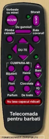 special pt femei - telecomanda pt barbati - Funny