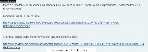 sunet fujitsu siemens scaleo pa 2663 - nici asta nu te ajuta? - Tech Support