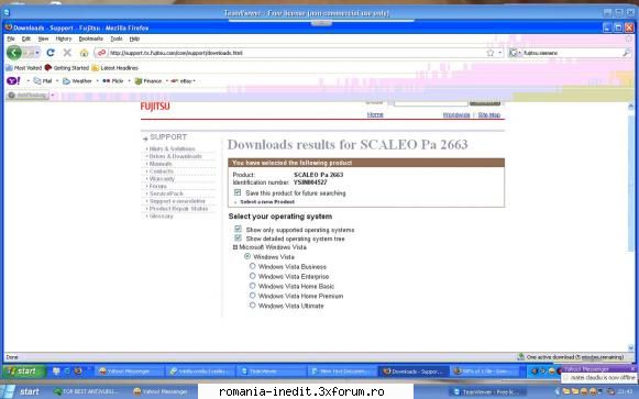 sunet fujitsu siemens scaleo pa 2663 - am observat ceva pe situl oficial fujitsu cand sa - Tech Support