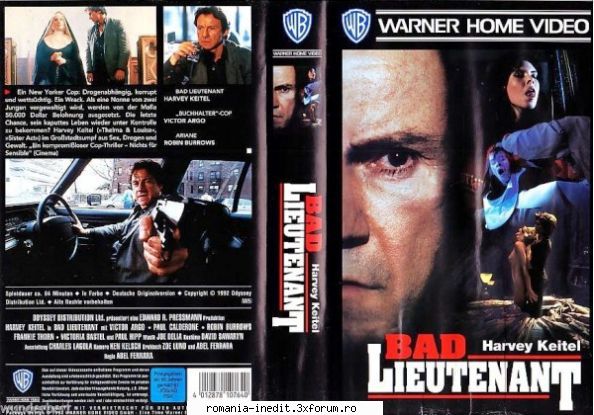 the bad lieutenant - 1992 - - Bad Lieutenant (1992) Un locotenent de politie - Filme - Movies