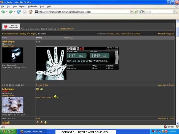 to baloo - eu folosesc Mozilla .. si imi apare in dreapta - Off Topic