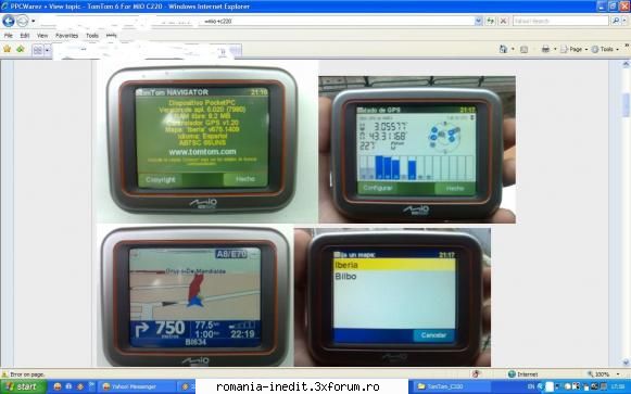 tom tom pe mio - multa vreme nu am crezut ca tom tom ruleaza pe - PDA / Mobile Technology