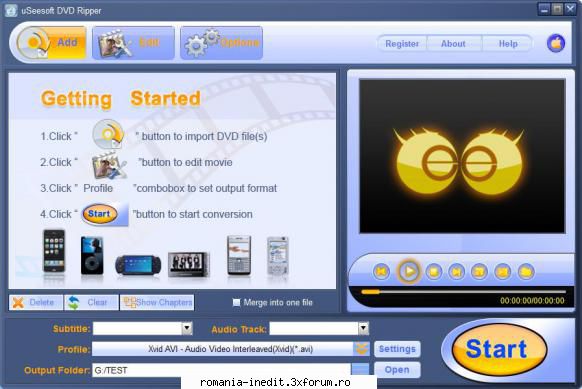 uSeesoft DVD Ripper + serial - uSeesoft DVD Ripper works perfectly on ripping - New Softwarez