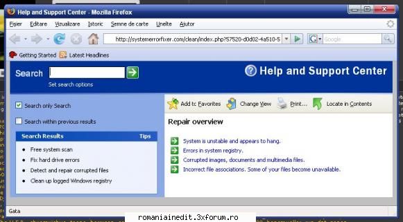 warning. - am schimbat tot. Si antivirusu, (am pus avira)am - Tech Support
