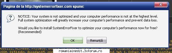 warning. - intai apare asta - Tech Support